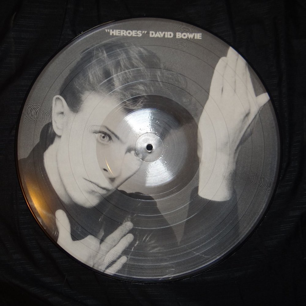 David Bowie - Heroes Unique Printed Vinyl!
